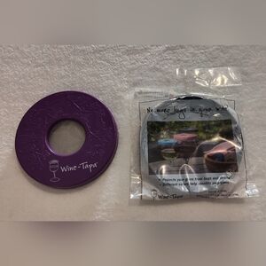 Purple Wine-Tapa Glass Cover